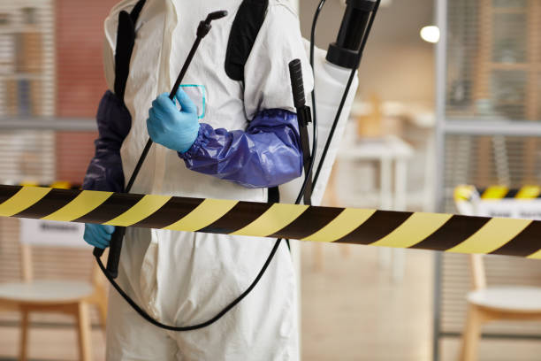 Professional Blood Cleanup technician working in Belding, MI